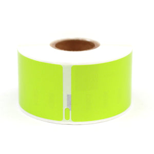 Dymo Compatible 99012 Green LabelWriter Labels 89x36mm - Roll of 350 Labels